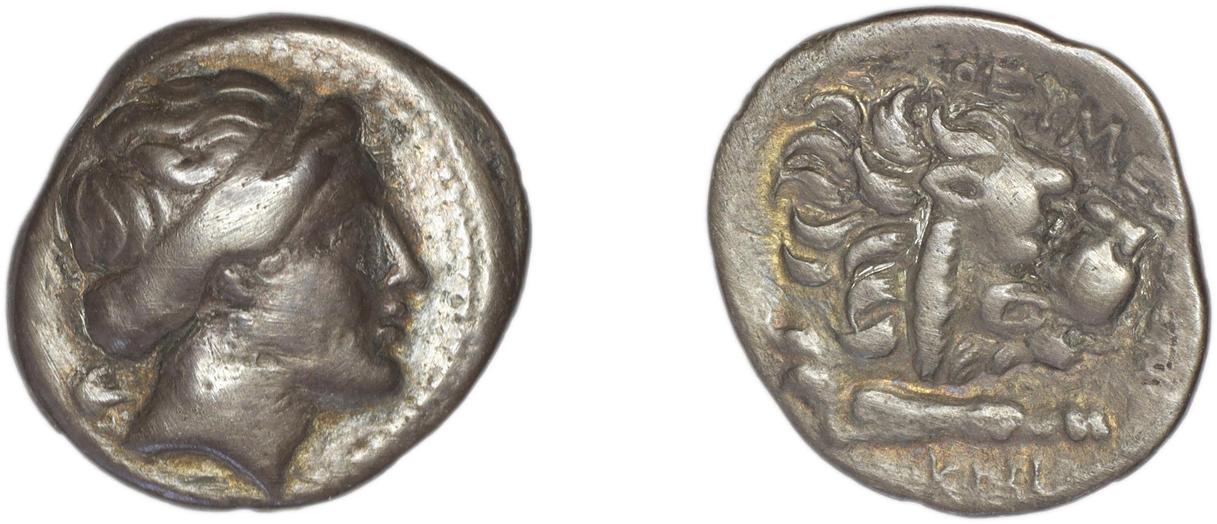 Cnidus Ashton 1999 Drachms, аверс, bm
