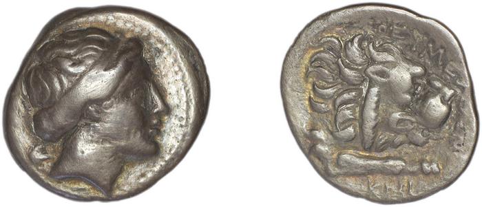 Cnidus Ashton 1999 Drachms, реверс, bm