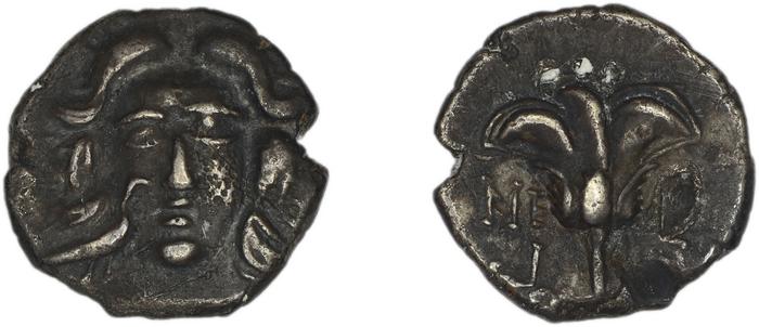 Mylasa Akarca 1959 12, реверс, bm