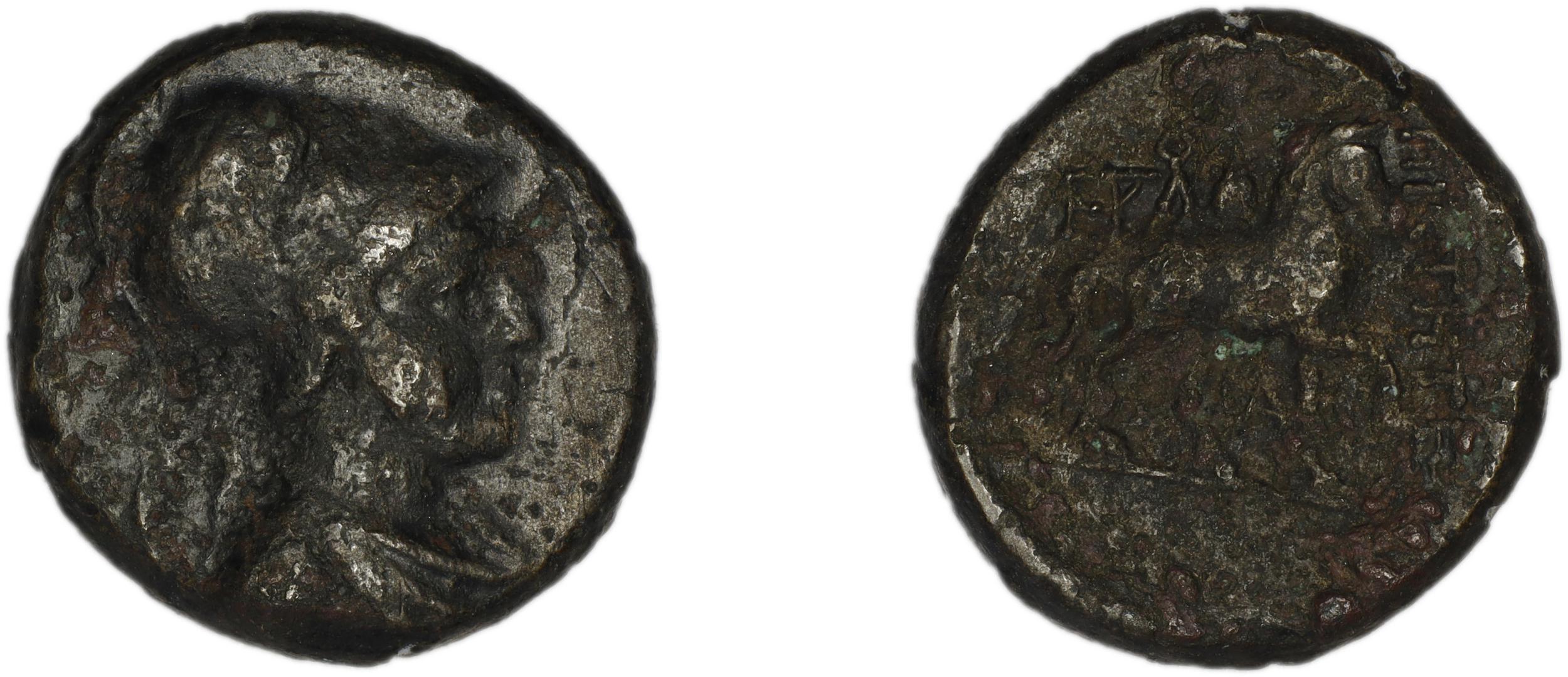 Epicteteis Aezanis BMC Epicteteis 1-3, 6-9, аверс, bm