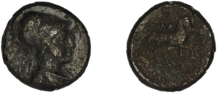 Epicteteis Aezanis BMC Epicteteis 1-3, 6-9, реверс, bm