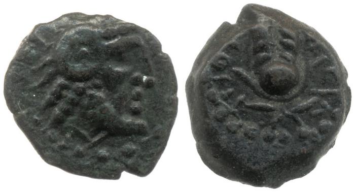 Svoronos (1904-1908) no. 1845, реверс, bm
