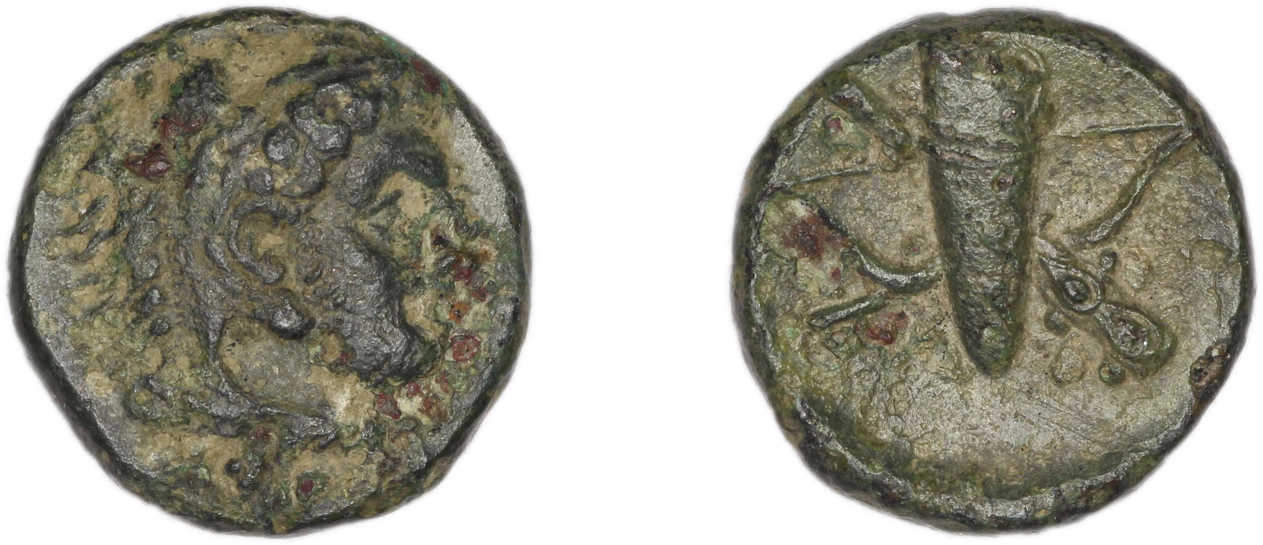 Erythrae Kinns 1980 Period I, AE 4, аверс, bm