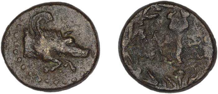 Clazomenae Dengate 1967 IVM, реверс, bm