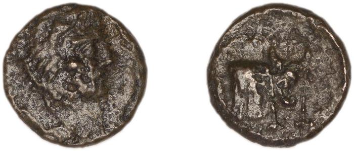 Erythrae Kinns 1980 Period I, AE 1, реверс, bm