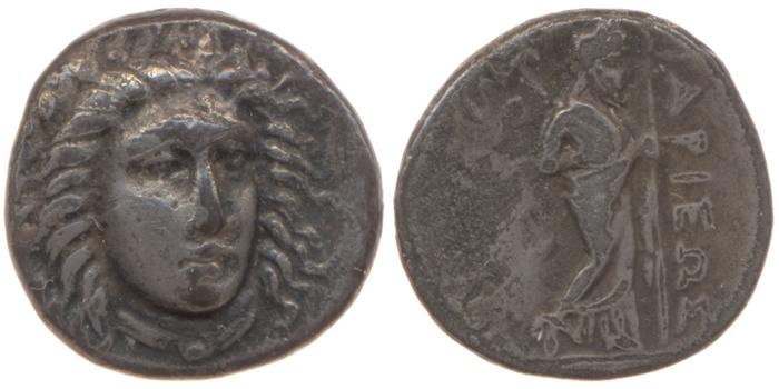 Idrieus of Caria Halicarnassus Konuk 1998 1, реверс, bm