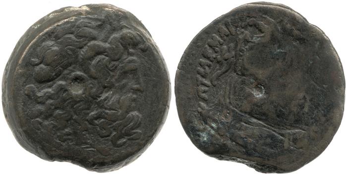 Svoronos (1904-1908) no. 1424, реверс, bm