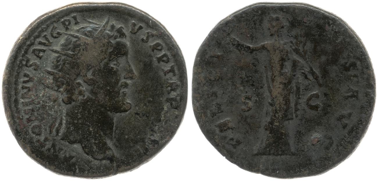 аверс RIC III Antoninus Pius 658