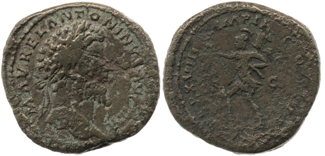 аверс RIC III Marcus Aurelius 858