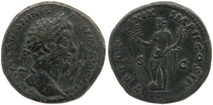реверс RIC III Marcus Aurelius 901