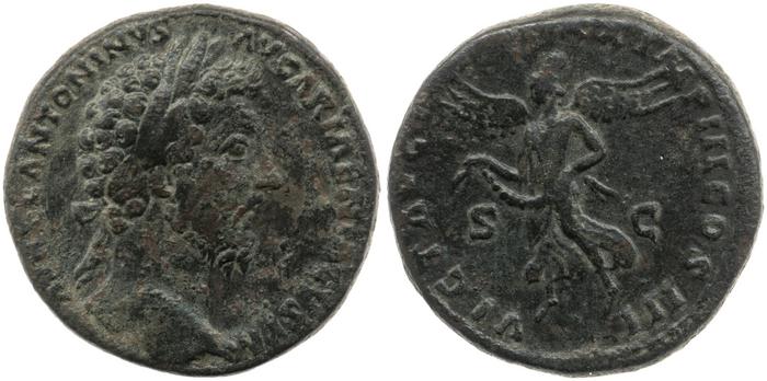 реверс RIC III Marcus Aurelius 925