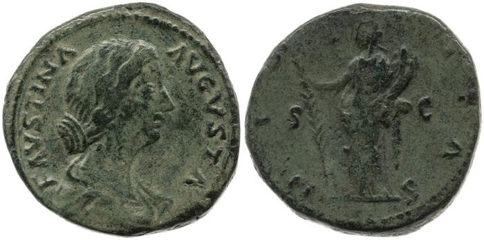 RIC III Marcus Aurelius 1642, реверс, bm