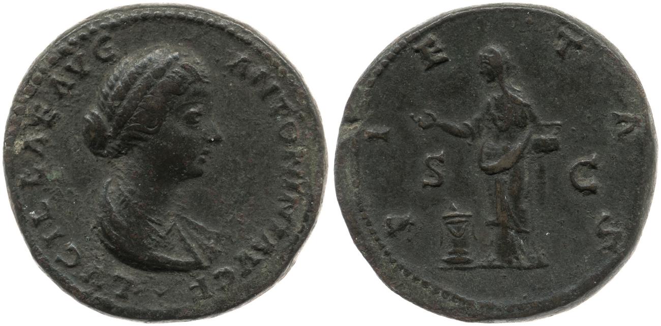 аверс RIC III Marcus Aurelius 1756