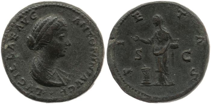 реверс RIC III Marcus Aurelius 1756