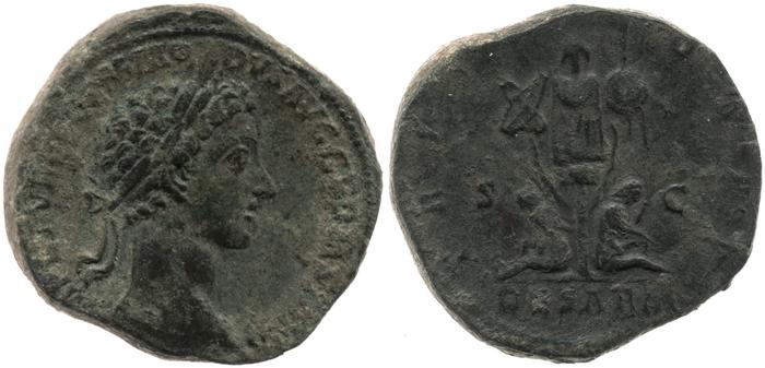 RIC III Marcus Aurelius 1571, реверс, bm