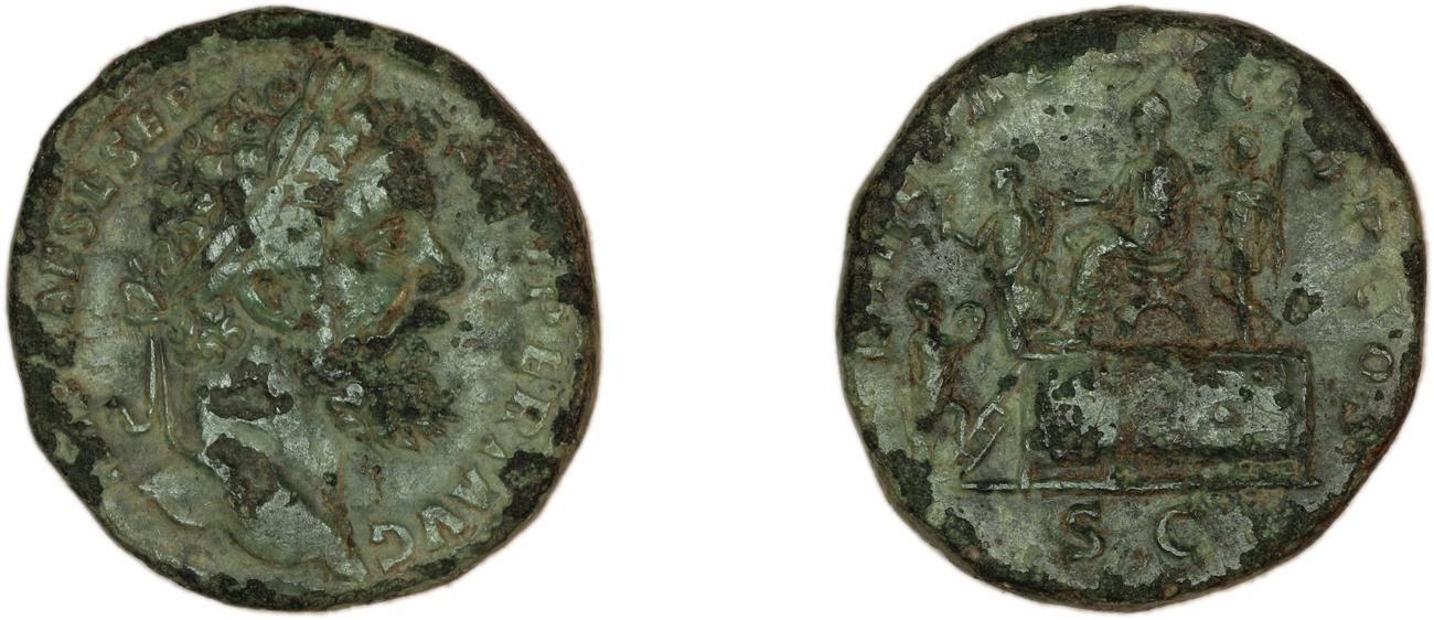 RIC IV Septimius Severus 654, аверс, bm