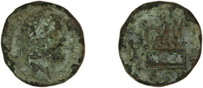 RIC IV Septimius Severus 654, реверс, bm