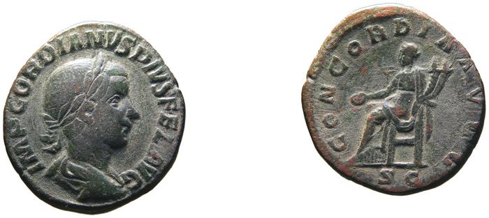 реверс RIC IV Gordian III 287