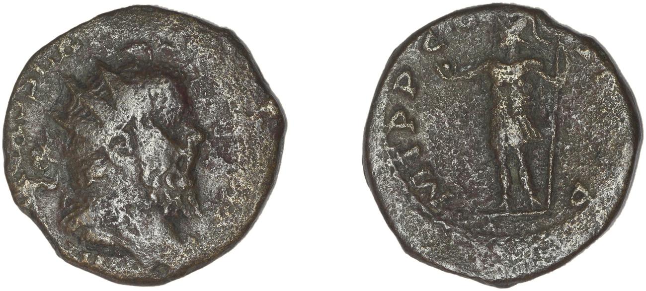 RIC V Postumus 107, аверс, bm