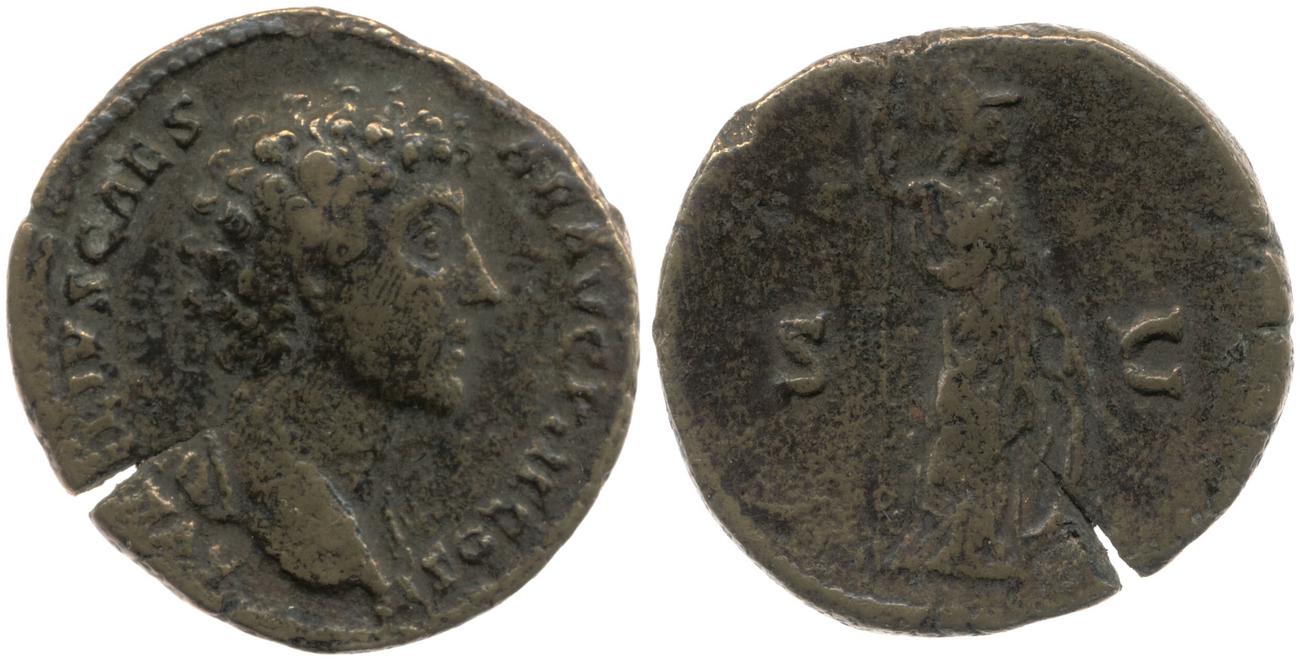 RIC III Antoninus Pius 1264, аверс, bm