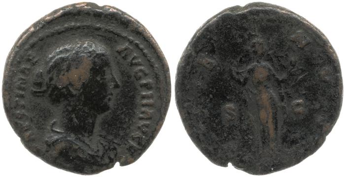 RIC III Antoninus Pius 1410b, реверс, bm