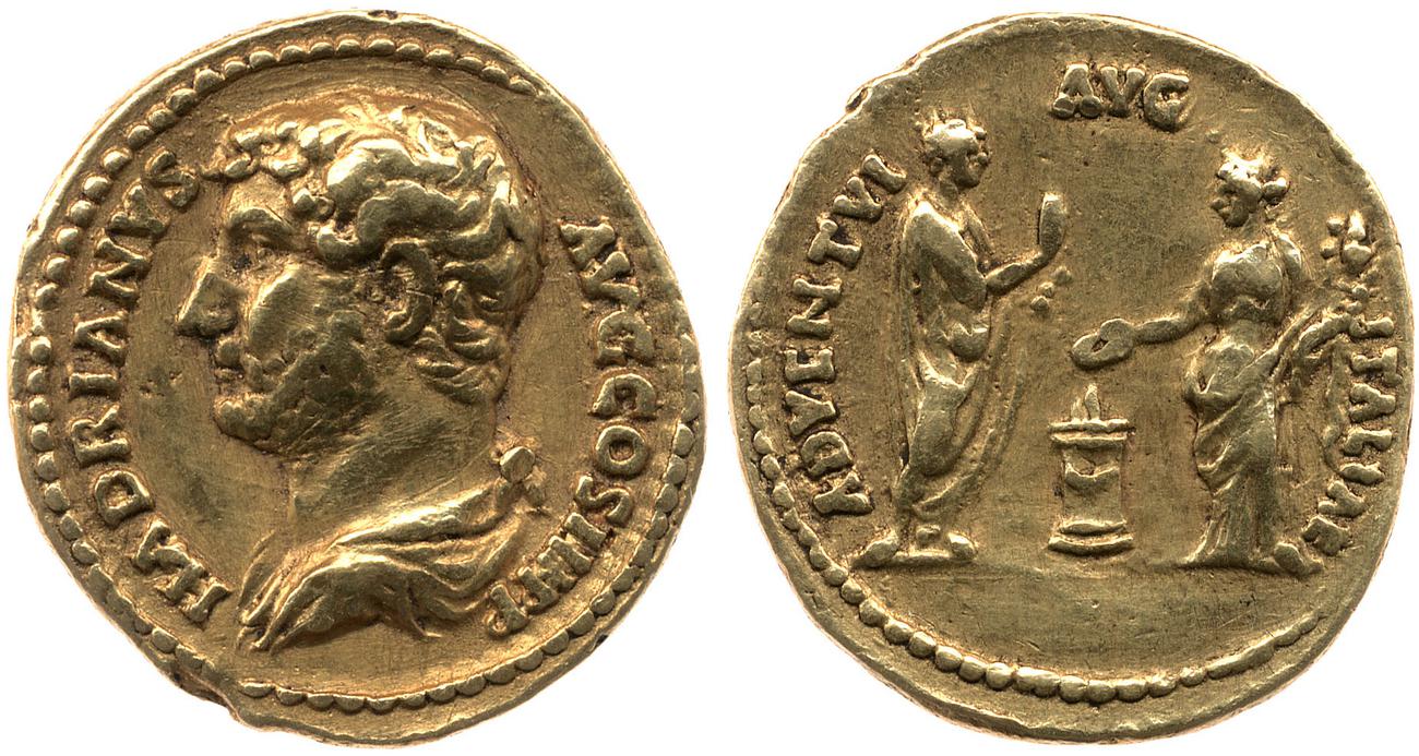 аверс RIC II, Part 3 (second edition) Hadrian 1561