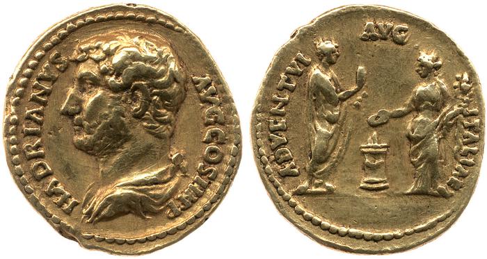 реверс RIC II, Part 3 (second edition) Hadrian 1561