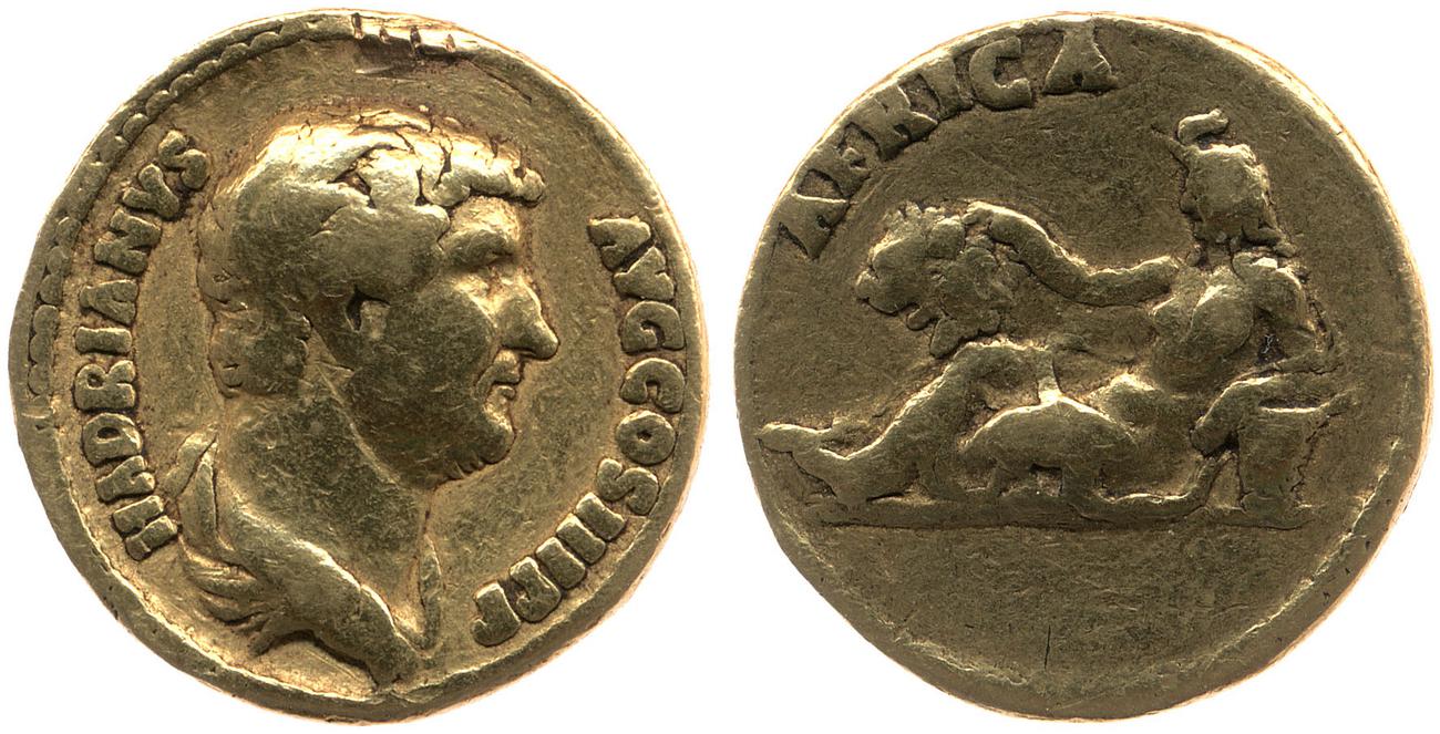 аверс RIC II, Part 3 (second edition) Hadrian 1489