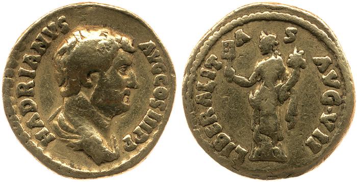реверс RIC II, Part 3 (second edition) Hadrian 2217