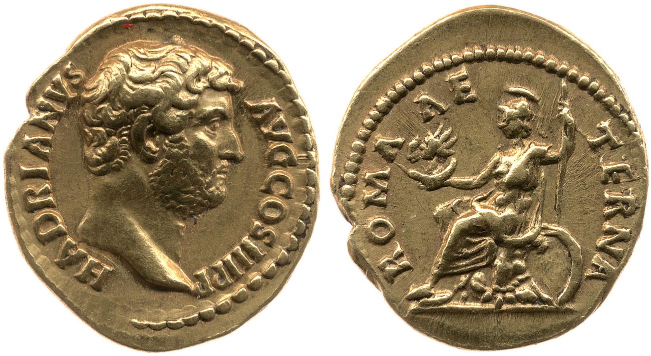 аверс RIC II, Part 3 (second edition) Hadrian 2230