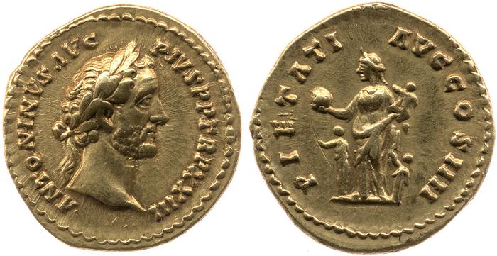 реверс RIC III Antoninus Pius 302A