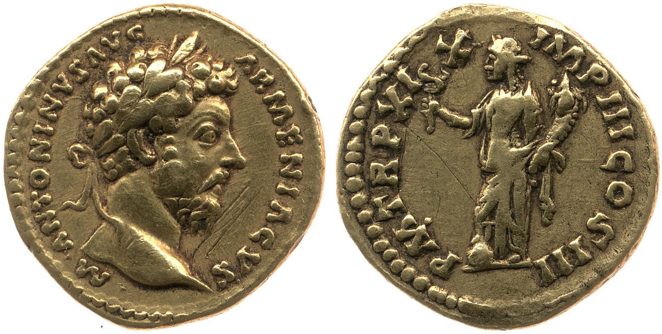 RIC III Marcus Aurelius 131, аверс, bm
