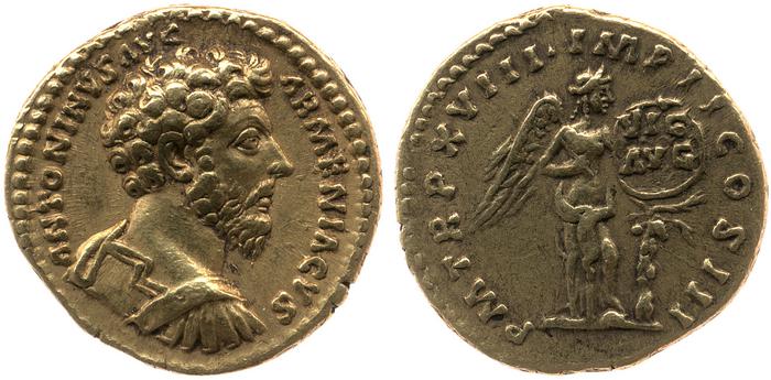 RIC III Marcus Aurelius 88, реверс, bm