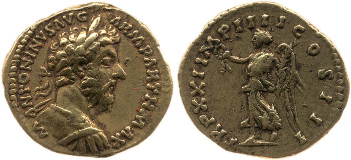 реверс RIC III Marcus Aurelius 172
