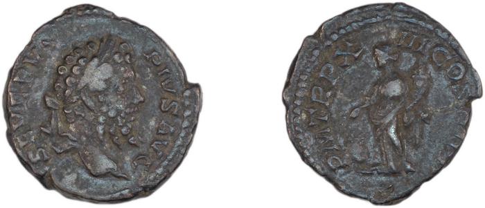 RIC IV Septimius Severus 198, реверс, bm