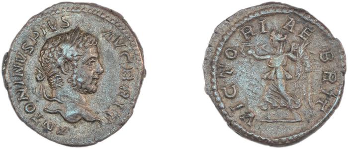 RIC IV Caracalla 231, реверс, bm