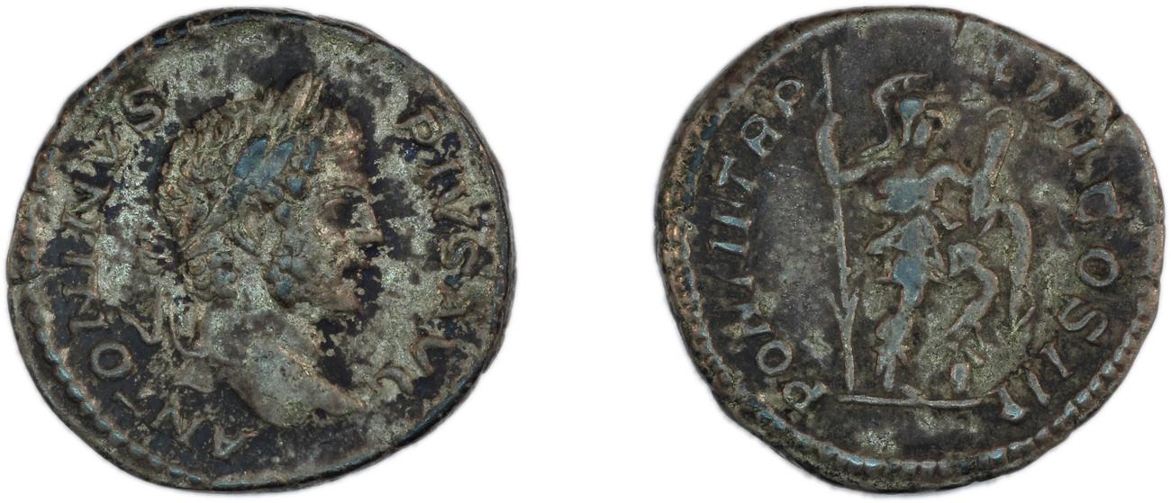 RIC IV Caracalla 117A, аверс, bm