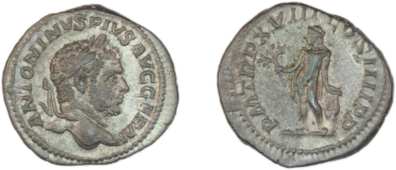 RIC IV Caracalla 254, аверс, bm