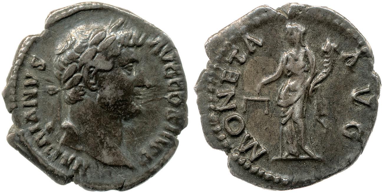 RIC II, Part 3 (second edition) Hadrian 2223, аверс, bm
