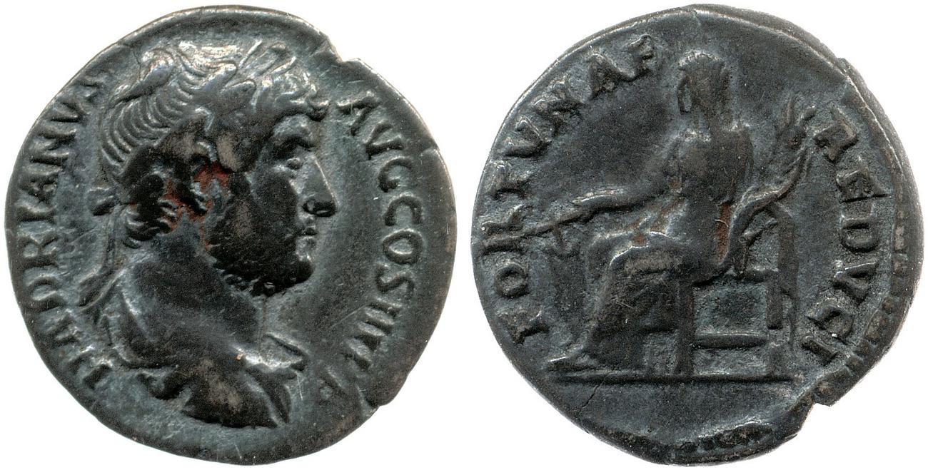 аверс RIC II, Part 3 (second edition) Hadrian 1411