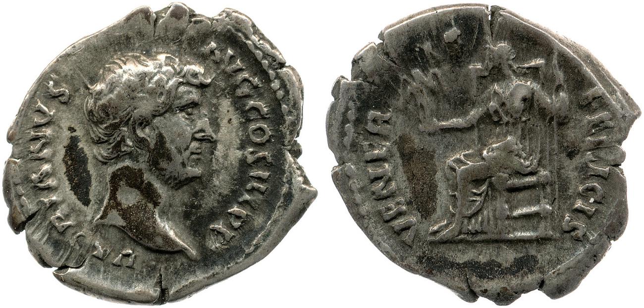 аверс RIC II, Part 3 (second edition) Hadrian 2368