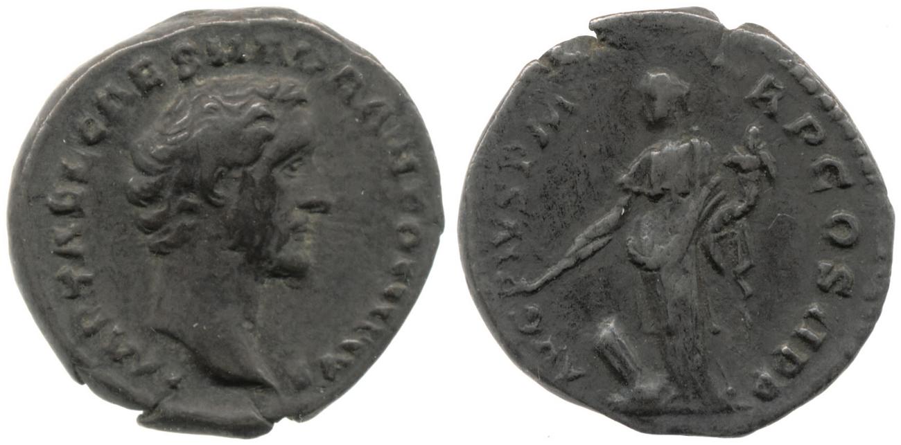 RIC III Antoninus Pius 34, аверс, bm