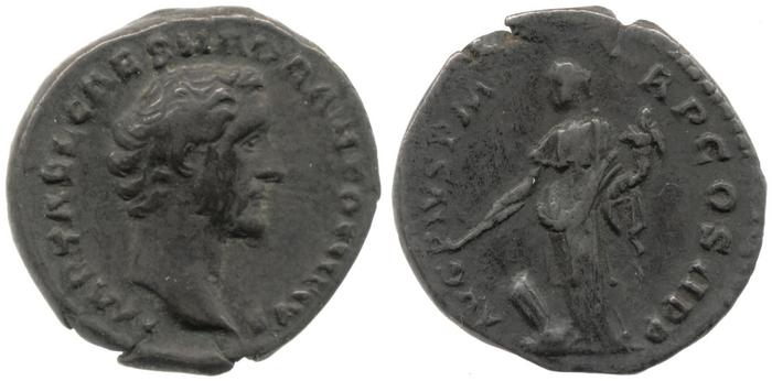 RIC III Antoninus Pius 34, реверс, bm