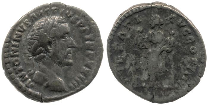 реверс RIC III Antoninus Pius 313D