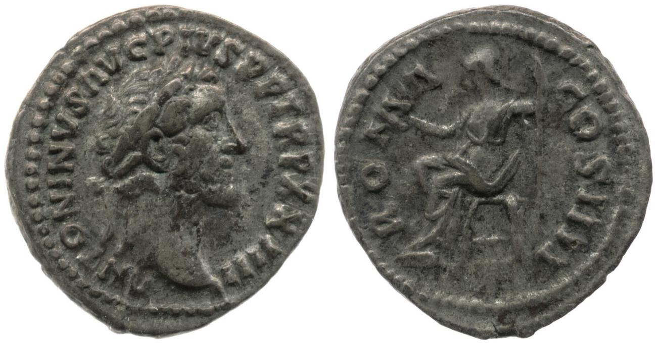 аверс RIC III Antoninus Pius 314
