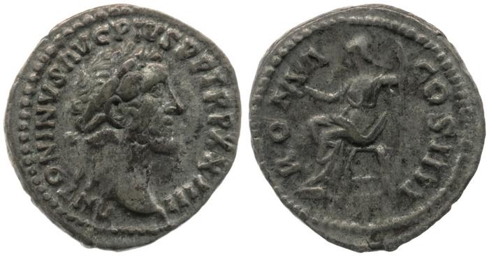 реверс RIC III Antoninus Pius 314