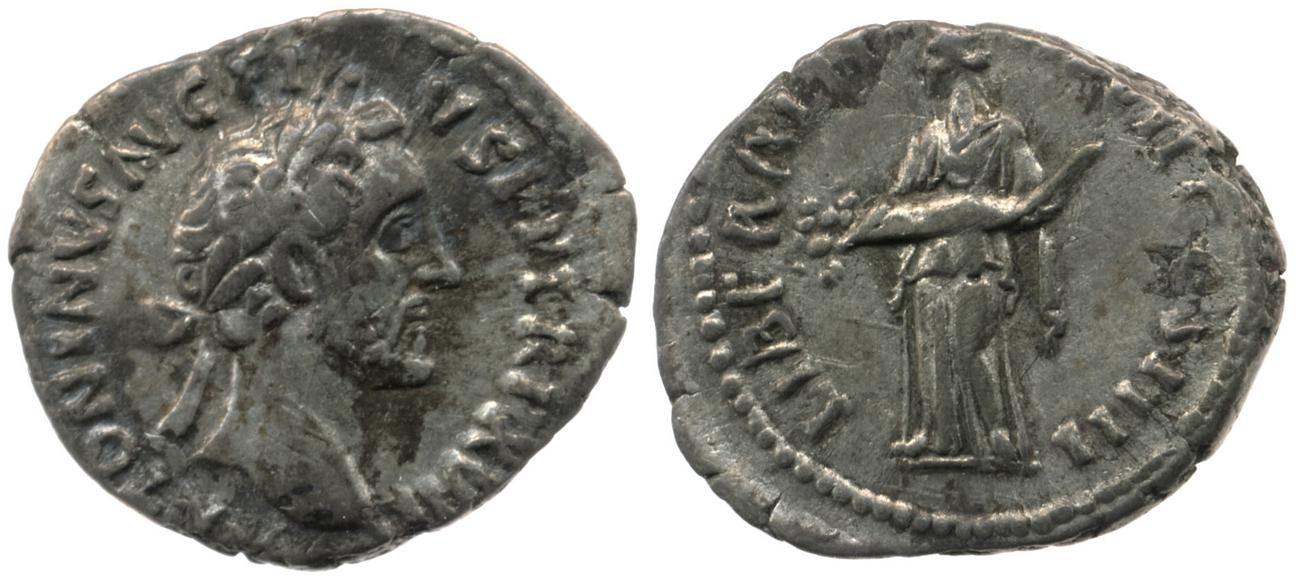 RIC III Antoninus Pius 234, аверс, bm