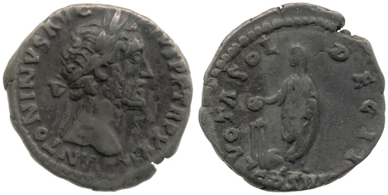 аверс RIC III Antoninus Pius 291B