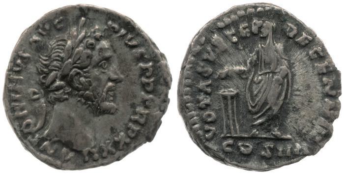 реверс RIC III Antoninus Pius 293A