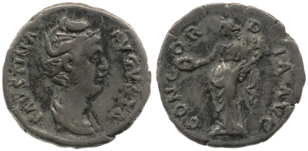 RIC III Antoninus Pius 335, аверс, bm